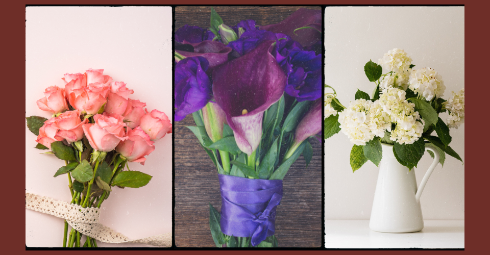 Beliebte Hochzeitsblumen f&uuml;rs Hochzeitsauto