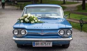 Hochzeitsautos in &Ouml;sterreich