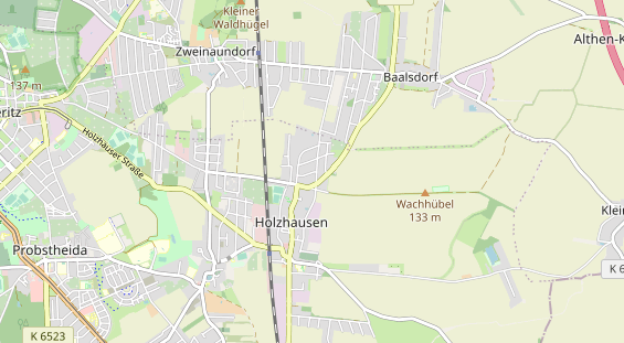 Hochzeits-Auto auf Karte