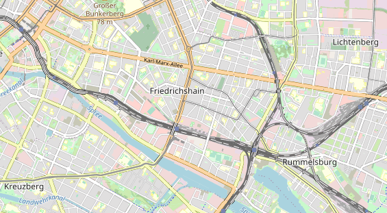 Hochzeits-Auto auf Karte