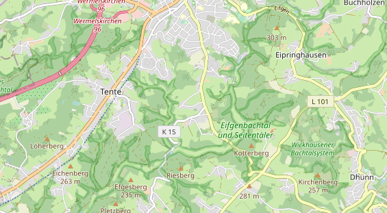 Hochzeits-Auto auf Karte