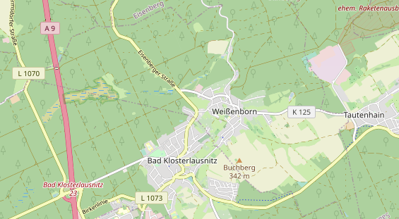 Hochzeits-Auto auf Karte