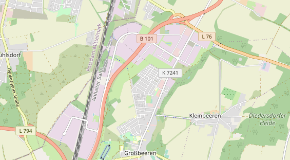 Hochzeits-Auto auf Karte