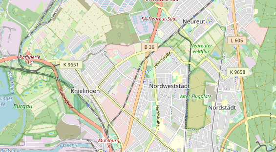 Hochzeits-Auto auf Karte