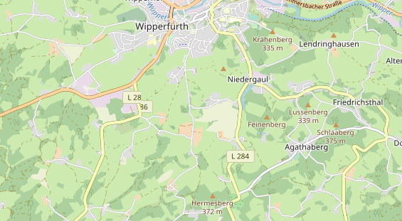 Hochzeits-Auto auf Karte