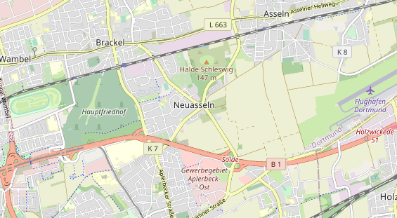 Hochzeits-Auto auf Karte