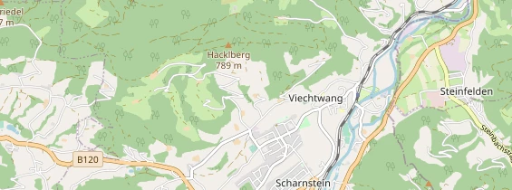 Hochzeits-Auto auf Karte