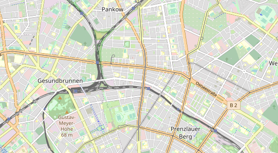 Hochzeits-Auto auf Karte