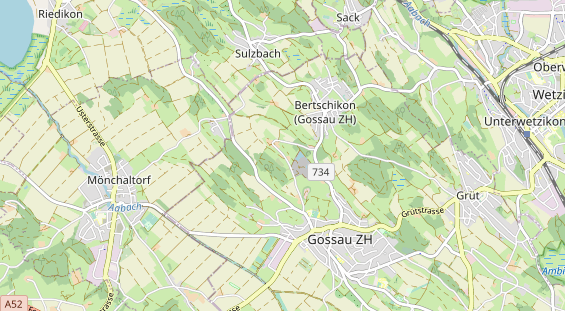 Hochzeits-Auto auf Karte