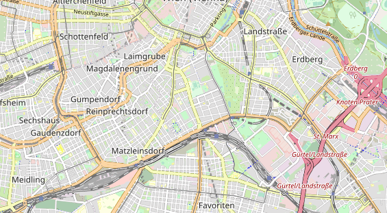 Hochzeits-Auto auf Karte