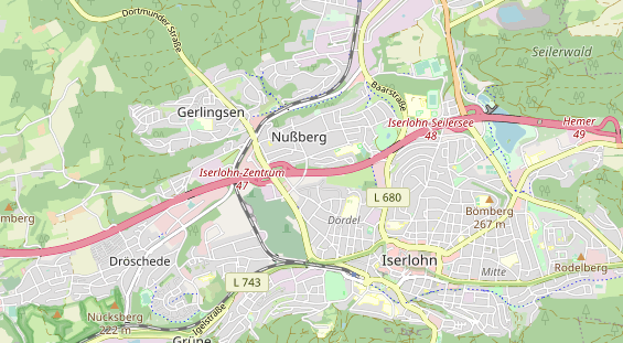 Hochzeits-Auto auf Karte