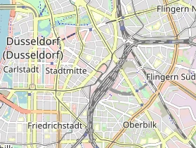 Hochzeits-Auto auf Karte