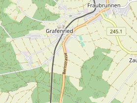 Hochzeits-Auto auf Karte