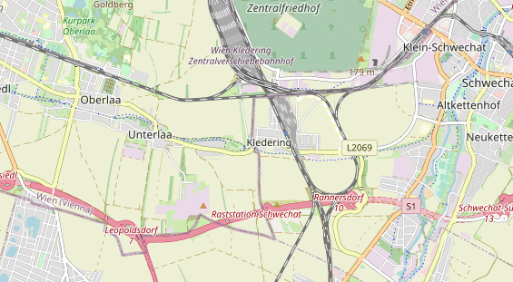 Hochzeits-Auto auf Karte