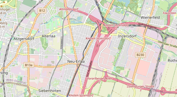 Hochzeits-Auto auf Karte