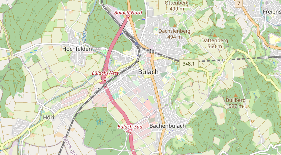 Hochzeits-Auto auf Karte