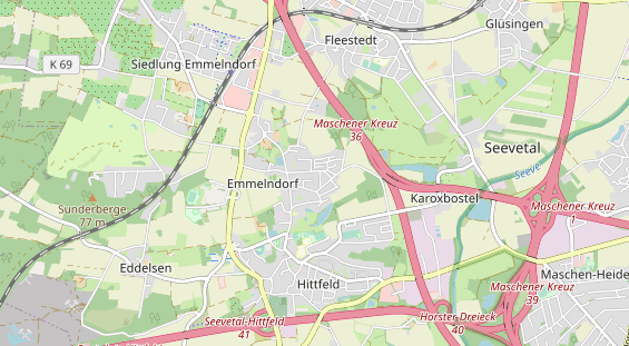 Hochzeits-Auto auf Karte