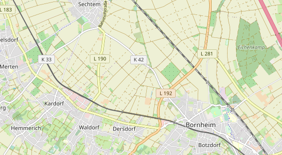 Hochzeits-Auto auf Karte