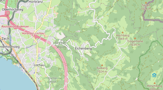 Hochzeits-Auto auf Karte