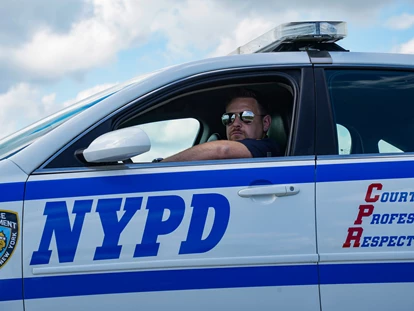 Hochzeitsauto-Vermietung - Ebergassing - Chevrolet Impala NYPD Police Car