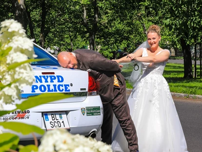 Hochzeitsauto-Vermietung - Einzugsgebiet: national - Andlersdorf - Chevrolet Impala NYPD Police Car