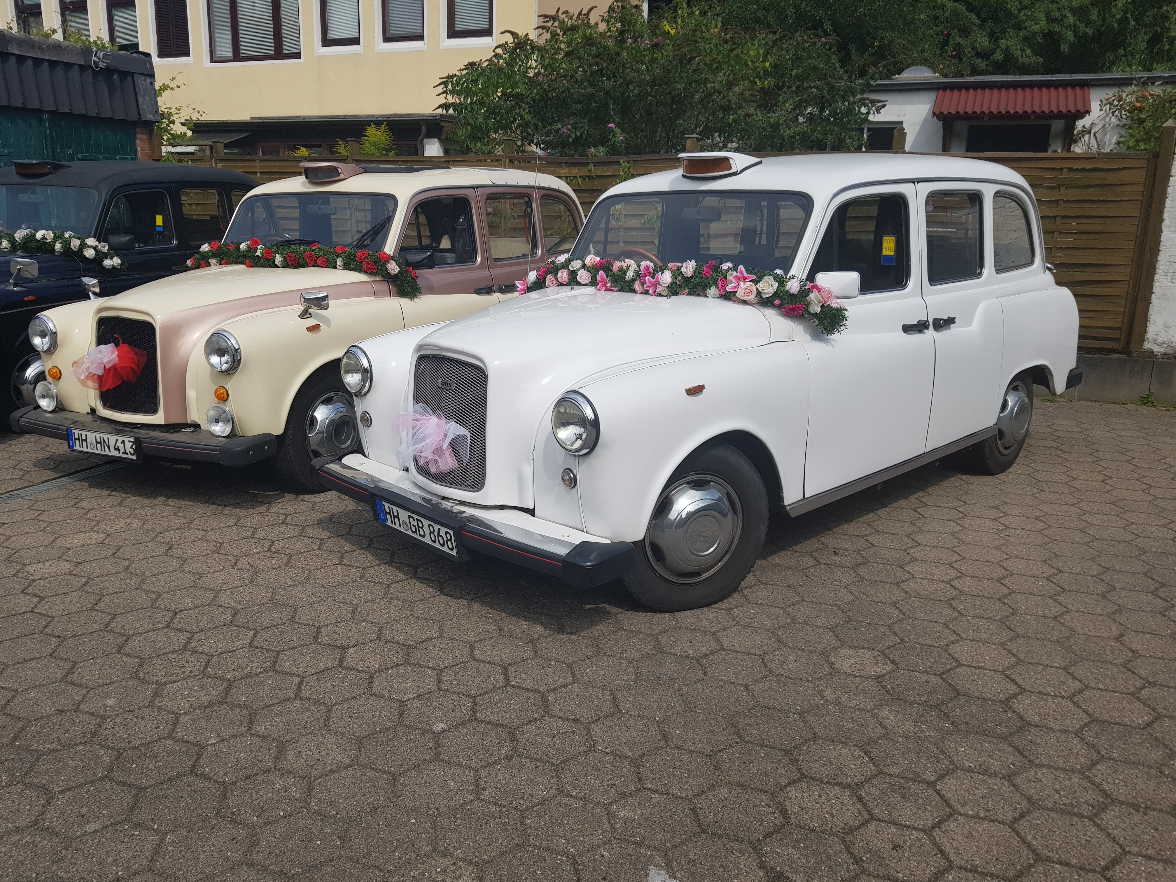 Hochzeitsauto - Londontaxen 