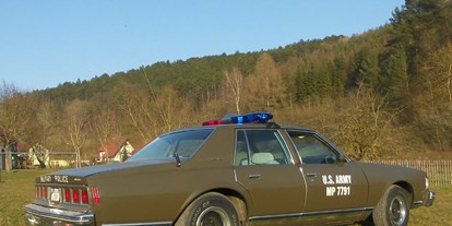 Hochzeitsauto-Vermietung - Einzugsgebiet: international - PLZ 97729 (Deutschland) - Chevy Caprice Military Police Car von bluesmobile4you - Chevy Caprice  Military Police Car von bluesmobile4you