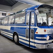 Hochzeitsauto - Büssing Oldtimerbus (BJ 1966) mit 53 Plätzen im Raum München. - Büssing Oldtimerbus