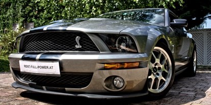 Hochzeitsauto-Vermietung - Antrieb: Benzin - Eck (Neustift-Innermanzing, Brand-Laaben) - Shelby GT500 - Shelby GT500 von Autovermietung Ing. Alfred Schoenwetter