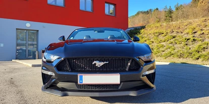 Hochzeitsauto-Vermietung - Antrieb: Benzin - Egelsee (Würmla) - Ford Mustang GT5.0 Cabrio - Ford Mustang GT5.0 Cabrio von Autovermietung Ing. Alfred Schoenwetter