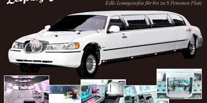 Hochzeitsauto-Vermietung - Art des Fahrzeugs: Stretch-Limousine - Lincoln Stretchlimousine von Leipzig-Oldtimer.de - Hochzeitsautos mit Chauffeur