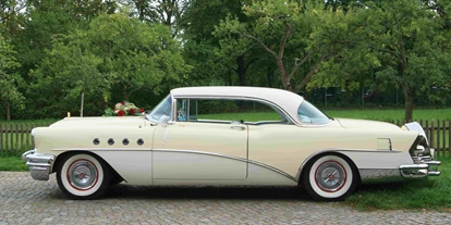 Hochzeitsauto-Vermietung - Einzugsgebiet: national - Großziethen - Buick von Classic 55