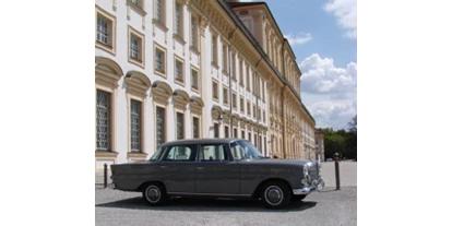 Hochzeitsauto-Vermietung - Einzugsgebiet: national - Garching bei München - Mercedes Benz 230 Heckflosse von Classic Roadster München
