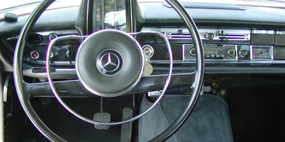 Hochzeitsauto-Vermietung - Einzugsgebiet: international - Oberschleißheim - Mercedes Benz 230 Heckflosse von Classic Roadster München