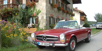 Hochzeitsauto-Vermietung - Versicherung: Vollkasko - Oberschleißheim - Mercedes Benz 280 SL