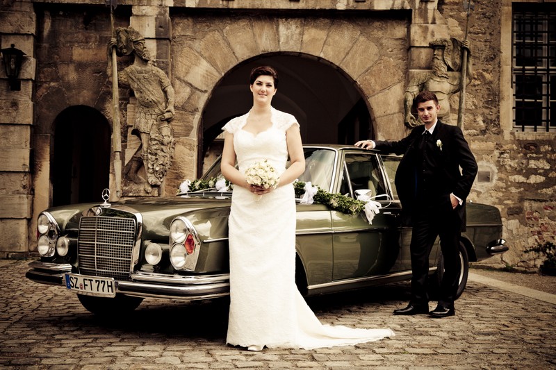 Hochzeitsauto - Mercedes-Benz 280 SE von THULKE classic