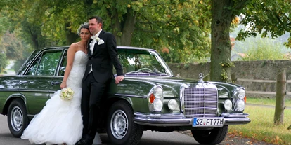 Hochzeitsauto-Vermietung - Farbe: Grün - Burgdorf (Landkreis Wolfenbüttel) - Mercedes-Benz 280 SE von THULKE classic