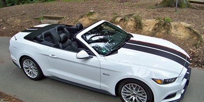 Hochzeitsauto-Vermietung - Versicherung: Haftpflicht - Unterschwaningen - yellowhummer Ford Mustang GT 