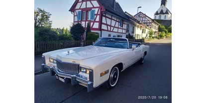 Hochzeitsauto-Vermietung - Antrieb: Benzin - Gockhausen - ....Cadillac Eldorado....       ....Cabrio !!!            Unvergessliche Momente !!!
