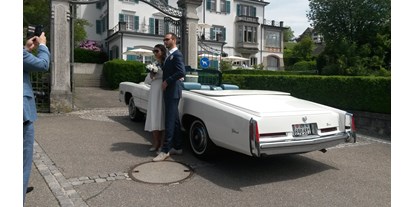 Hochzeitsauto-Vermietung - Farbe: Weiß - Weiningen ZH - ....Cadillac Eldorado....       ....Cabrio !!!            Unvergessliche Momente !!!