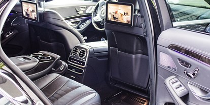 Hochzeitsauto-Vermietung - Antrieb: Diesel - Mercedes Benz S350 L vom Chauffeurservice-Dortmund Innenaufnahme - Mercedes Benz S-Klasse S350 L 
