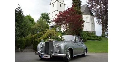 Hochzeitsauto-Vermietung - Einzugsgebiet: regional - Glanegg (Grödig) - Rolls Royce Silver Cloud II