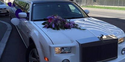 Hochzeitsauto-Vermietung - Marke: Rolls Royce - Hochzeitslimousine mieten - E&M Stretchlimousine mieten Wien