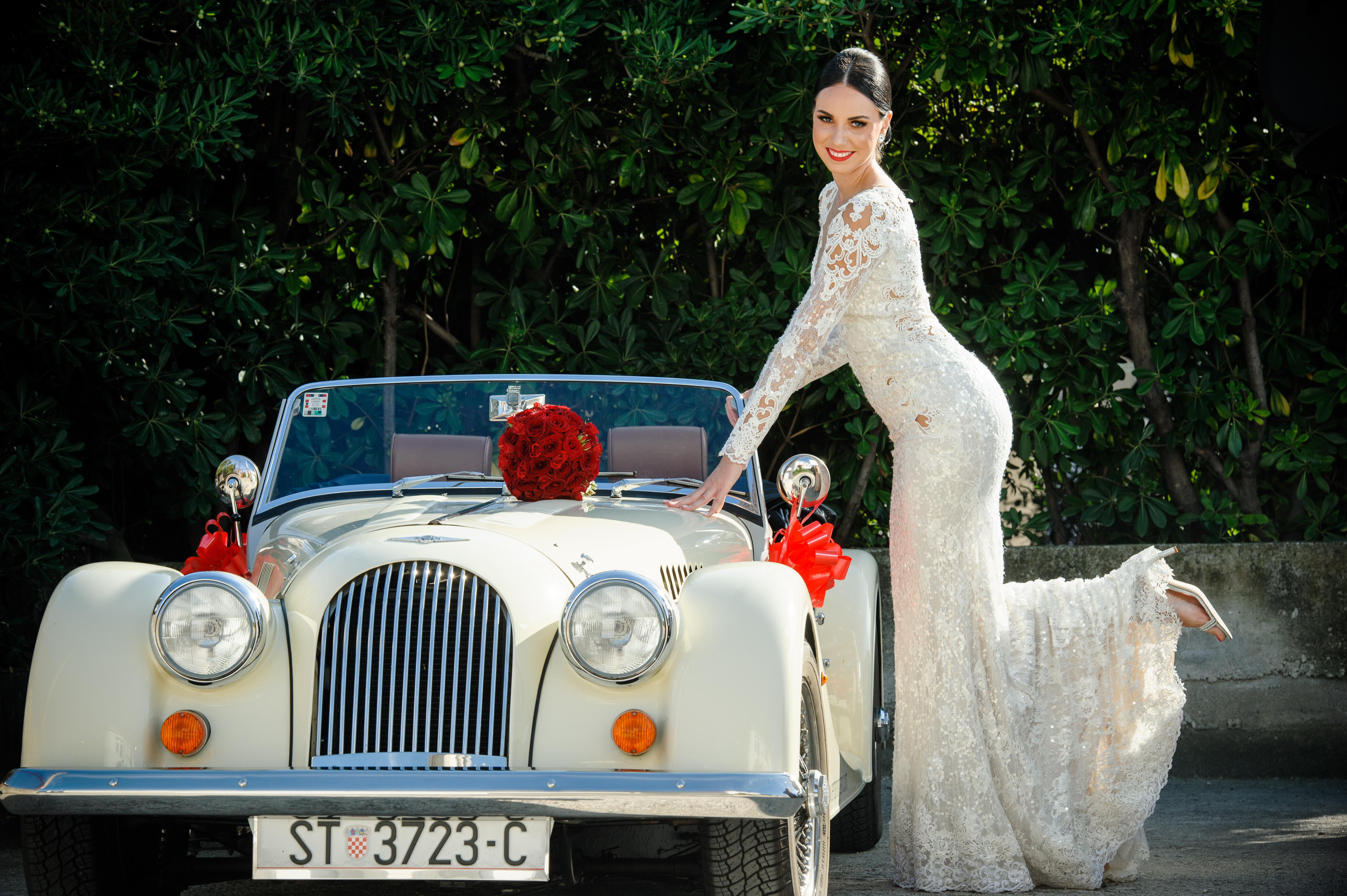 Hochzeitsauto - Morgan 4/4 von KOESSLER - HAMMERSCHMID Morgan Austria