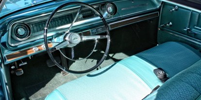 Hochzeitsauto-Vermietung - Farbe: Blau - Aschberg (Neustift-Innermanzing, Kirchstetten) - Chevrolet Impala Bj.65 - Chevrolet Impala Bj. 65 von Autovermietung Ing. Alfred Schoenwetter