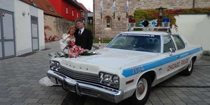 Hochzeitsauto-Vermietung - Chauffeur: nur mit Chauffeur - Bayern - Dodge Monaco Chicago Police Car von bluesmobile4you - Dodge Monaco Chicago Police Car von bluesmobile4you