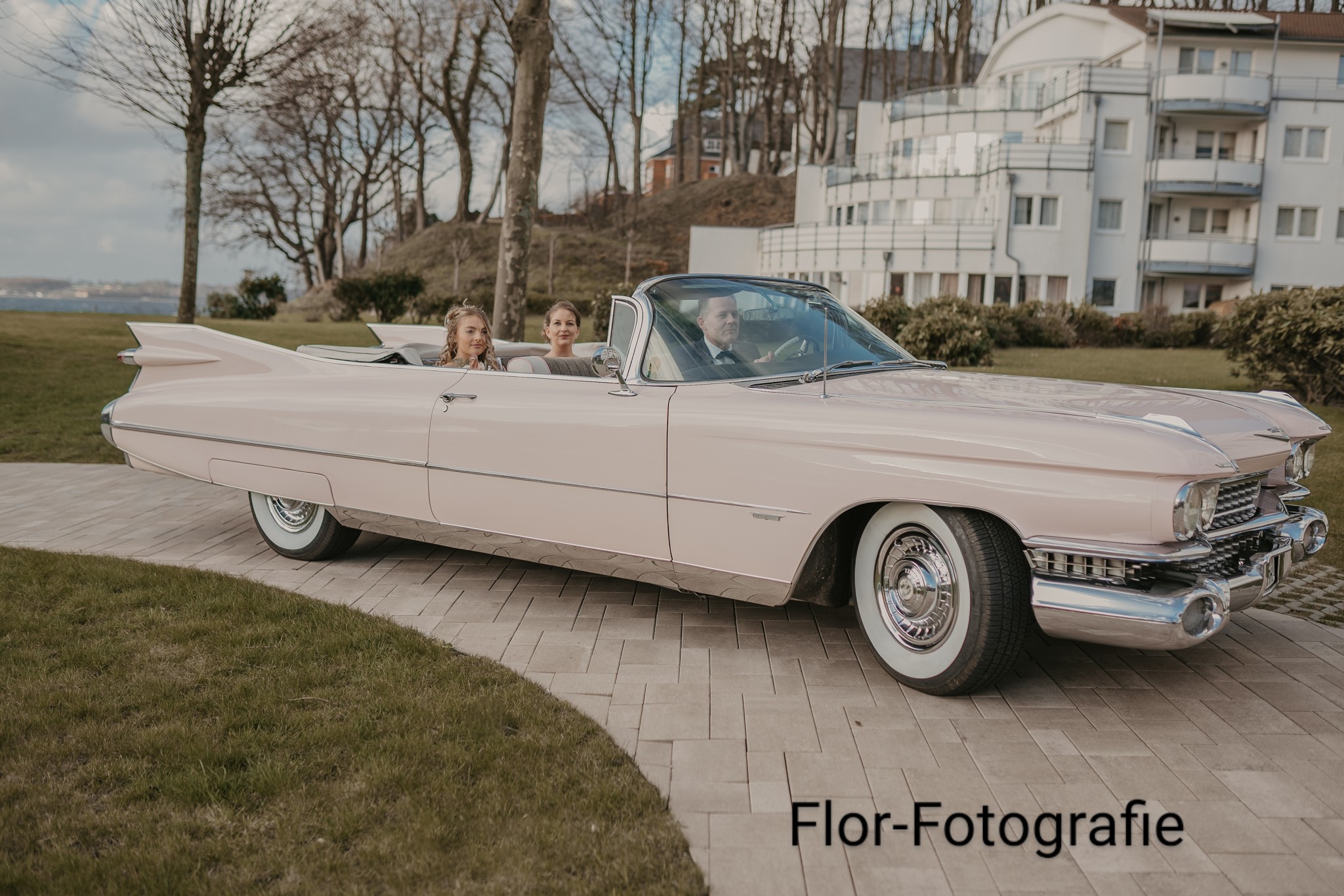 Hochzeitsauto - Traumhaftes Pink Cadillac 1959 Cabrio 