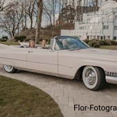 Hochzeitsauto - Traumhaftes Pink Cadillac 1959 Cabrio 