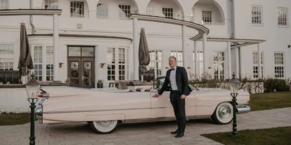 Hochzeitsauto-Vermietung - Art des Fahrzeugs: US-Car - Ahrenshöft - Traumhaftes Pink Cadillac 1959 Cabrio 