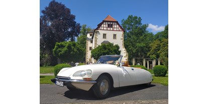 Hochzeitsauto-Vermietung - Stuttgart / Kurpfalz / Odenwald ... - Citroen DS Cabrio "Die Göttin"